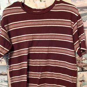 short sleeve striped shirt